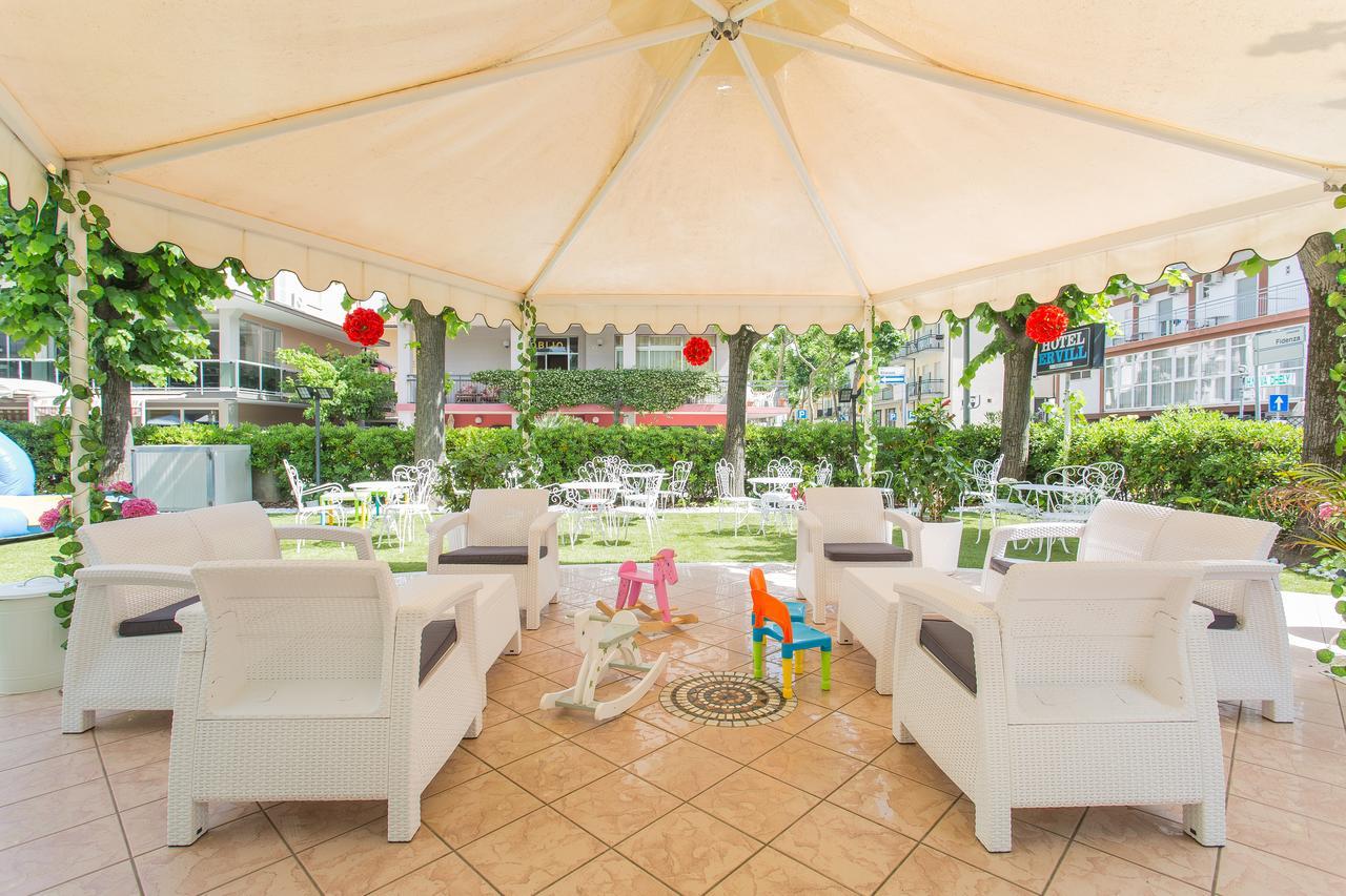 Hotel Ervill Rimini Exterior foto
